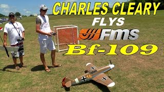 Charles Cleary flys the FMS Messerschmitt Bf-109 at JoeNall 2015