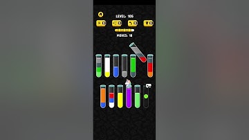 Color Water Sort 3D Level 105