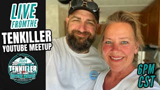 LIVE from The TENKILLER YouTube Meetup! tiny house homesteading how to DIY vlog gardening debt free