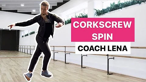 How To Do a Corkscrew Spins | Figure Skating Tutorial