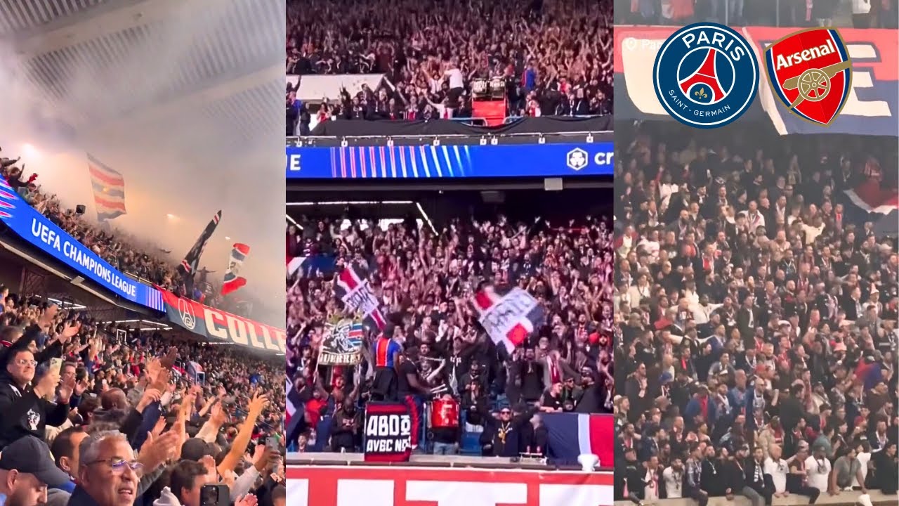 PSG Fans Make Paris Tremble in UCL Semifinal