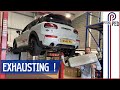 Fitting Remus Race Exhaust to my JCW Clubman at Motech !