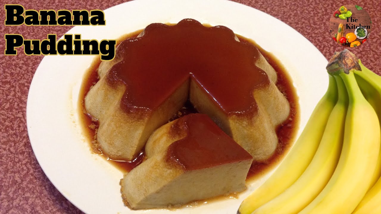 Banana Egg Pudding Dessert | Steamed Pudding Recipe
