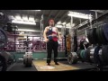 545 3x3 Deadlifts