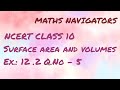NCERT CLASS 10 CHAPTER 12 EXERCISE 12.2 QUESTION 5
