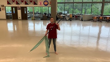 HHS Guard Audition Routine 2021: Front w/ Music