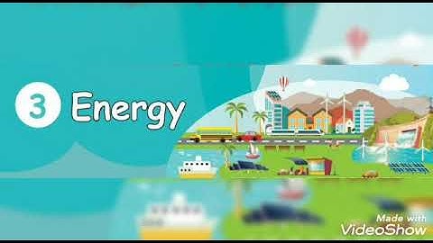 5th standard Term 1 Volume 2 Science Unit 3 - Energy