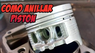 COMO ARMAR   AROS DE PISTON (MUY FACIL) ✅✅✅ 110 125 200