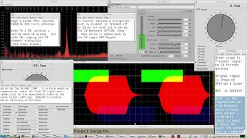 QRQ CW TX/|\RX high Q resonant VLF FERRiTE ROD antennas - how to combat ringing & element elongation