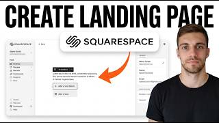 How to Create a Landing Page on Squarespace (Step by Step)