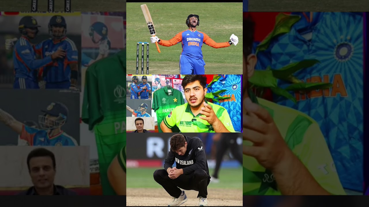 india ki batting se pak shocked 😲 tanveer ahmed ko gaali di