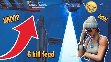 Fortnite Clip #1: Not now please! This happened after 6 kill feed!