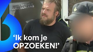 VROUWENMISHANDELAAR en oplichter Leon C. BEDREIGT Alberto bij ARRESTATIE | Undercover in Nederland