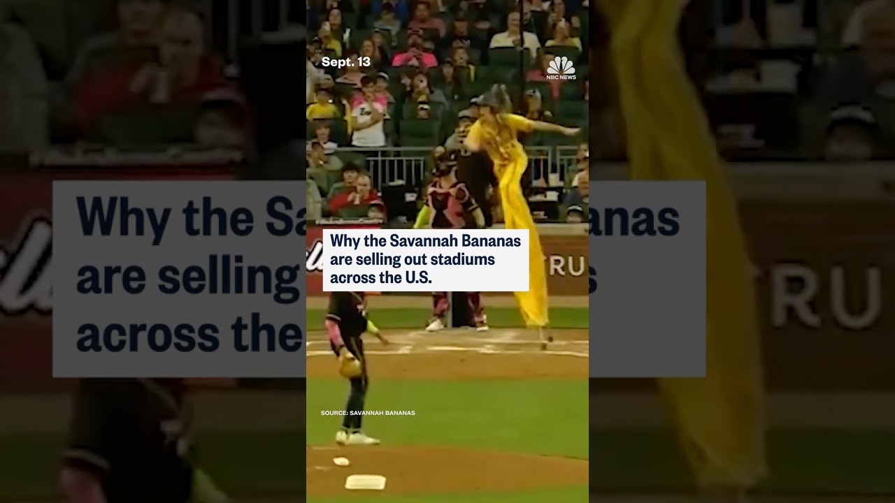 Savannah Bananas sell out stadiums across the U.S.