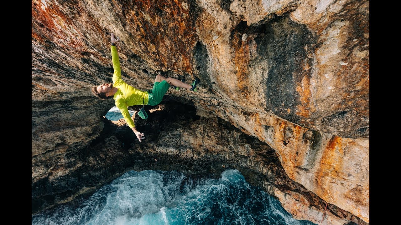 Tim Kemple과 프로포토 B1X와 함께한 딥 워터솔로 (Deep-water soloing)