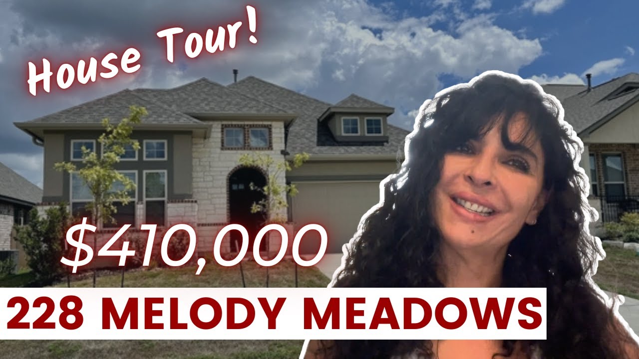 HOUSE TOUR! San Antonio House For Sale (228 Melody Meadows 410,000