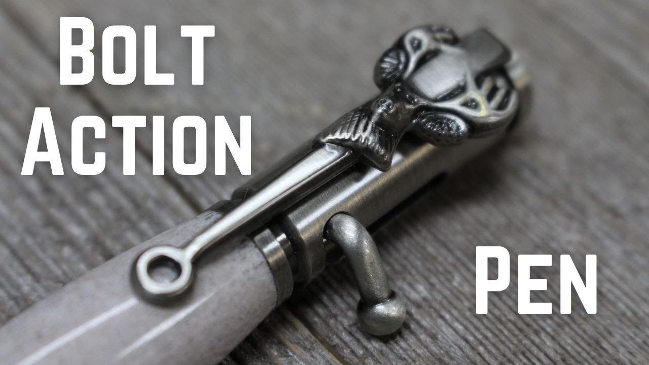 Bolt Action Deer Antler Pen Overview | Giveaway
