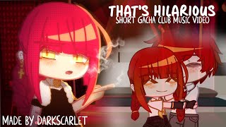 {📝} That's hilarious • Short GCMV • Ft. Vessels Siblings • Side Story • Gacha Club • DarkScarlet •