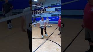 thats a spike right #volleyball #pov #clips