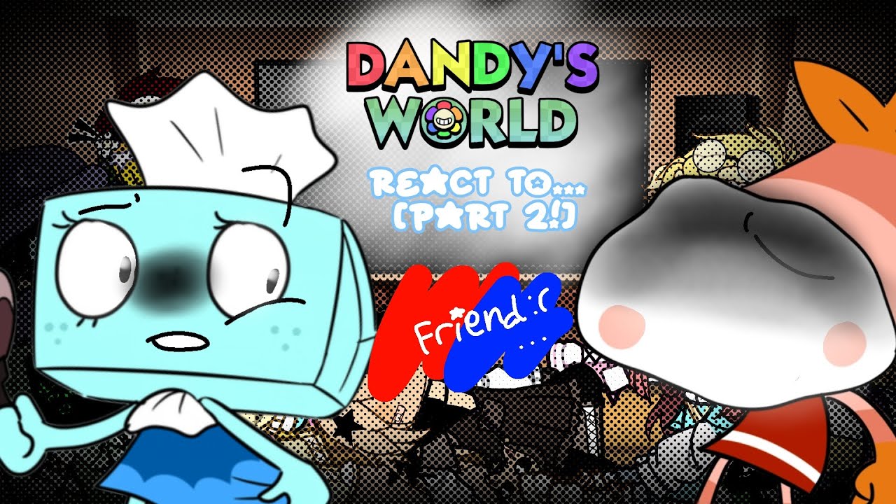 Dandy's World React To Faceless Shrimpo... 