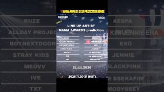 jennie mama award 2026 #blackpink #jennie #mamaawards #shorts