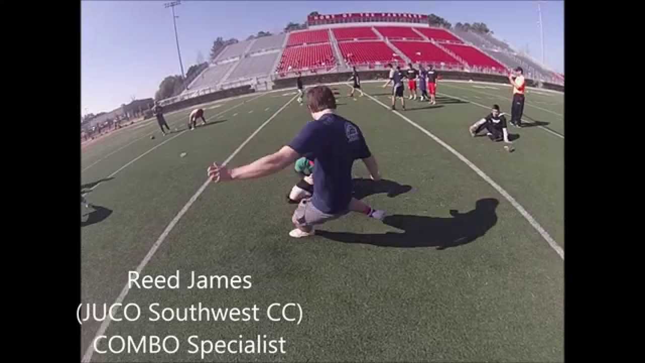 Reed James JUCO Punter Kicker SWCC Mississippi | SSC 2014 | Team Jackson Kicking