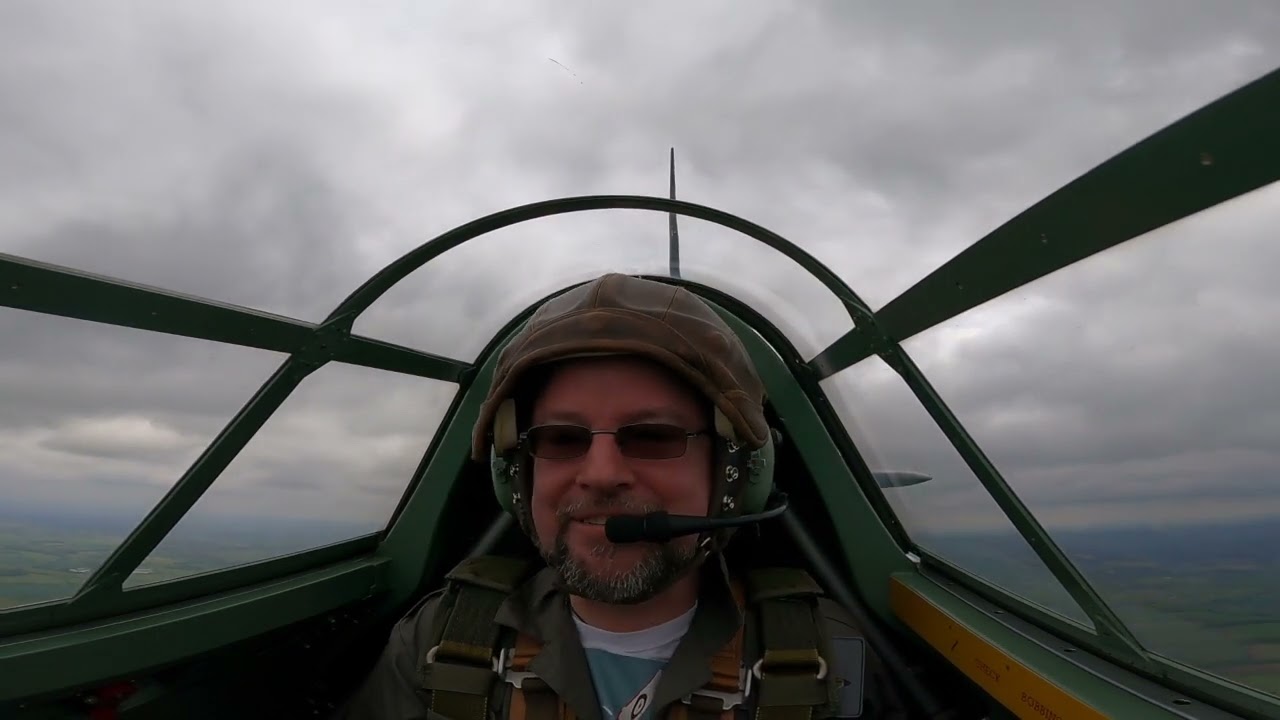 Victory rolling Hurricane BE505