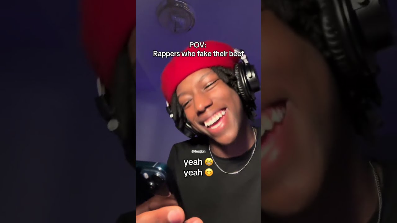 WHEN RAPPERS FAKE BEEF