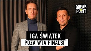 DLACZEGO IGA ŚWIĄTEK PRZEGRAŁA Z RYBAKINĄ I ANISIMOVĄ? POLKA ODPADŁA Z WTA FINALS!