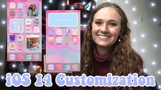 Cara kustomisasi iPhone iOS 14 + inspirasi!! *Aku mulai dari nol* [estetik] screenshot 5