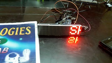 VOICE BASED SCROLLING LED NOTICE BOARD