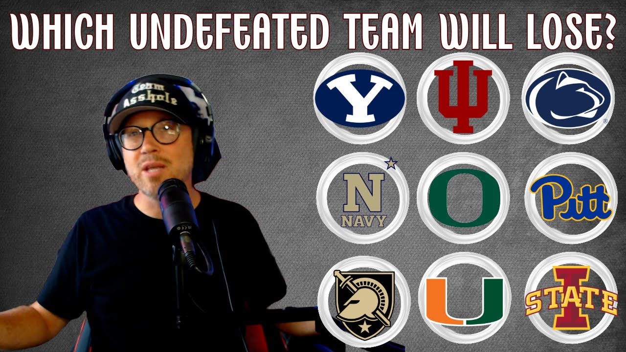 week-9-predictions-two-undefeated-teams-will-lose-this-week-youtube