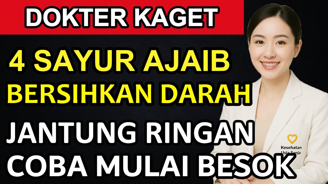 Dokter Ungkap! 4 Sayur Favorit Lansia yang Bisa Bersihkan Pembuluh Darah Secara Alami