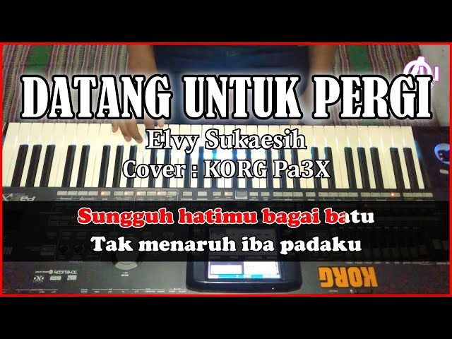 DATANG UNTUK PERGI - Elvy Sukaesih - Karaoke Dangdut (Cover) Korg Pa3X class=