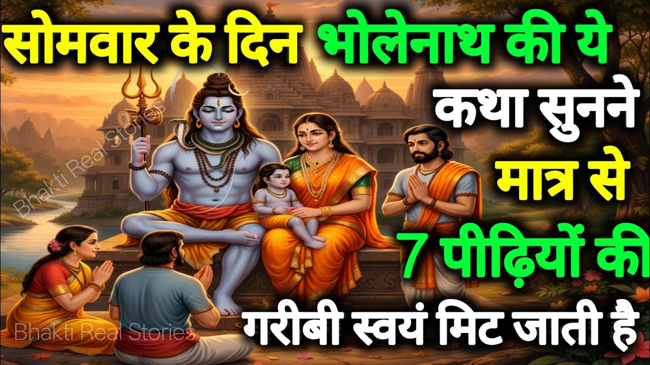 सोमवार व्रत कथा: जिसे सुनने मात्र से बदल जाएगी आपकी किस्मत! 🙏 | Somwar Vrat Katha 