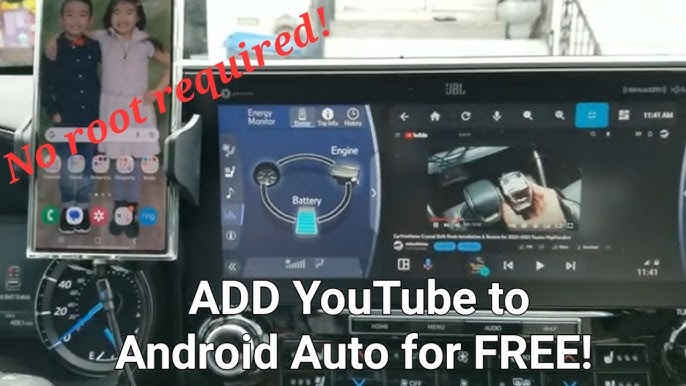 How To Watch Youtube On Android Auto In Any Car In 2023 - No Root Required  - Carstream - Youtube