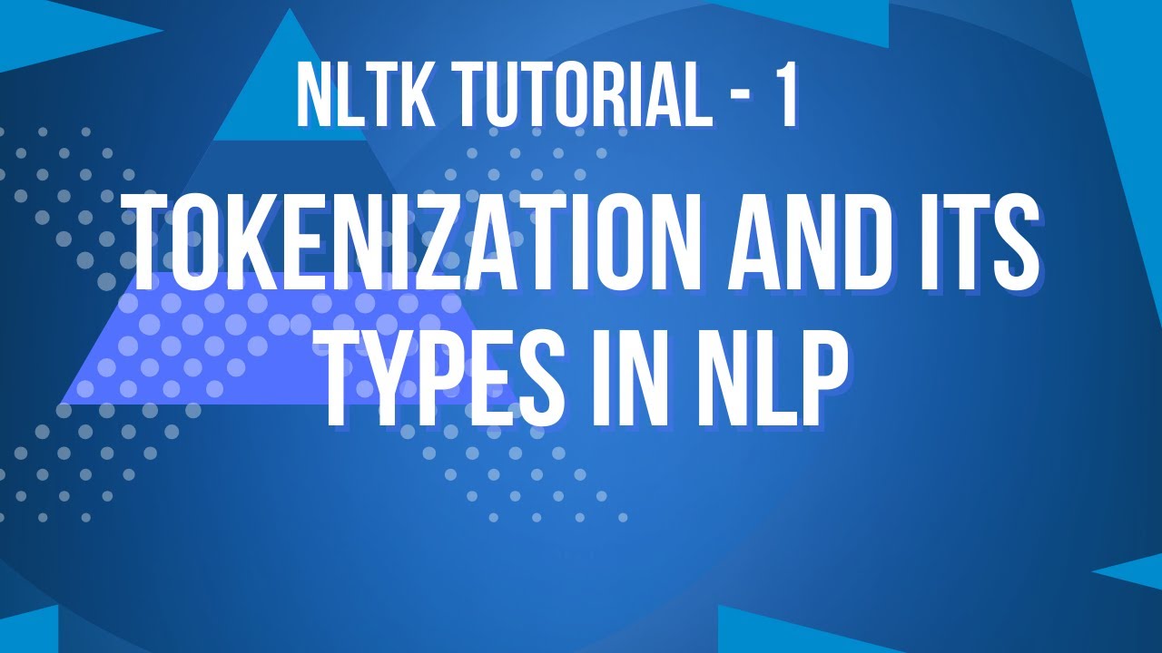 Tokenization in NLP Using NLTK | NLTK Tokenization Tutorial for ...