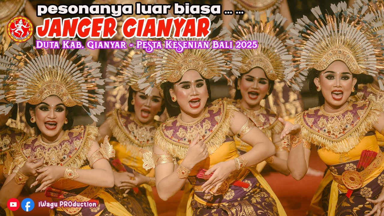 Pesonanya Luar Biasa‼️🔥 | Janger Gianyar Memukau Penonton di Pesta Kesenian Bali