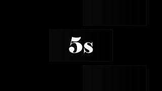 5 Second Timer (Basic Black)