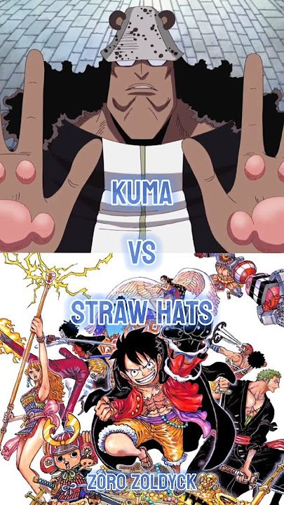 Kuma vs Straw Hat Pirates || #whoisstrongest #onepiece #shorts