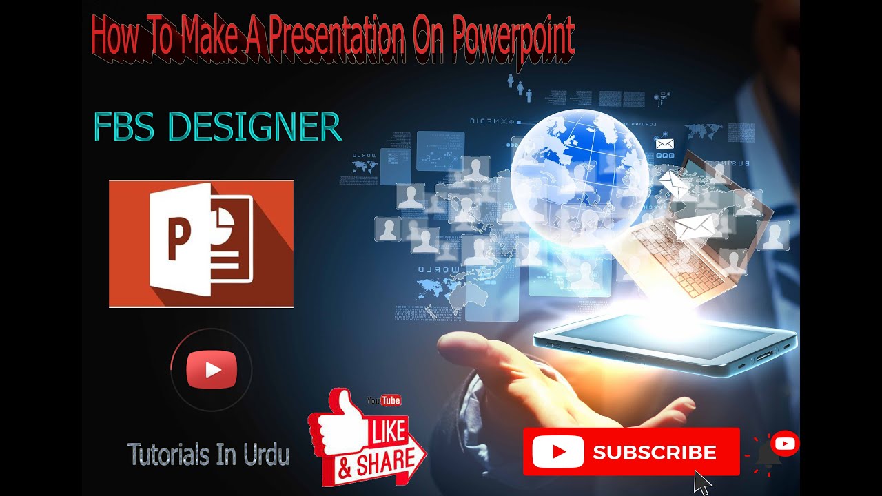 how to make presentation on powerpoint in urdu