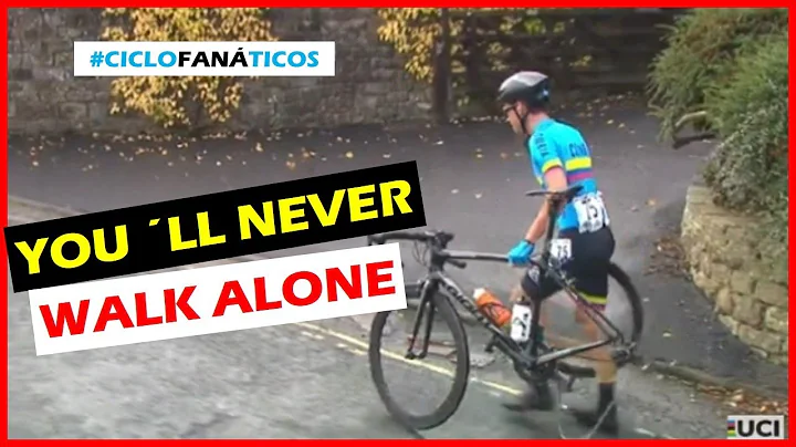 cyclist Germn Dario Gomez abandoned on the road. C...