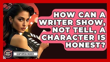 How Can A Writer Show, Not Tell, A Character Is Honest? - Soap Opera Insider