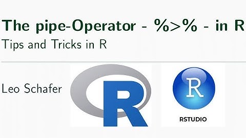 The Pipe-Operator - %＞% - in R | Tips and Tricks in R