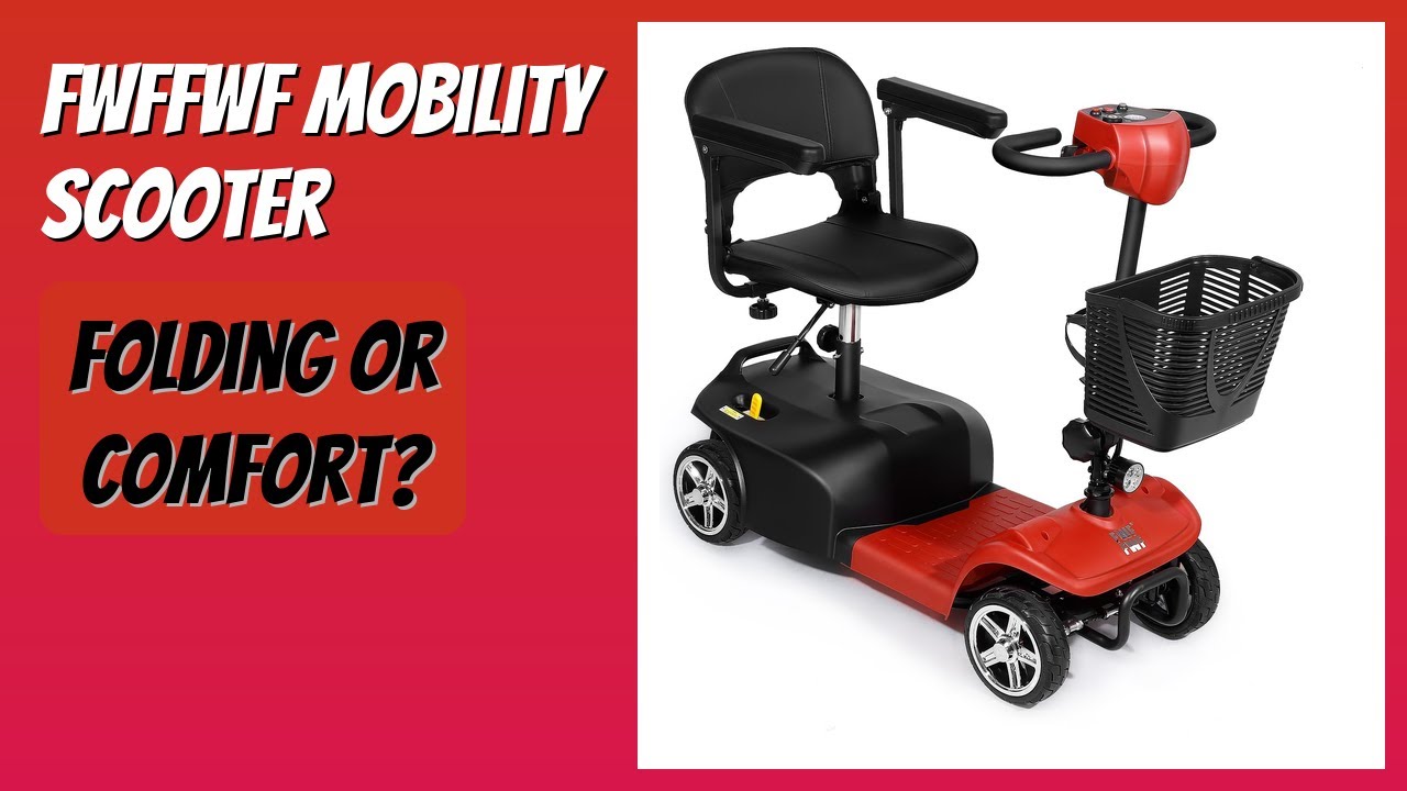 REVIEW (2025): FWFFWF Mobility Scooter. Features