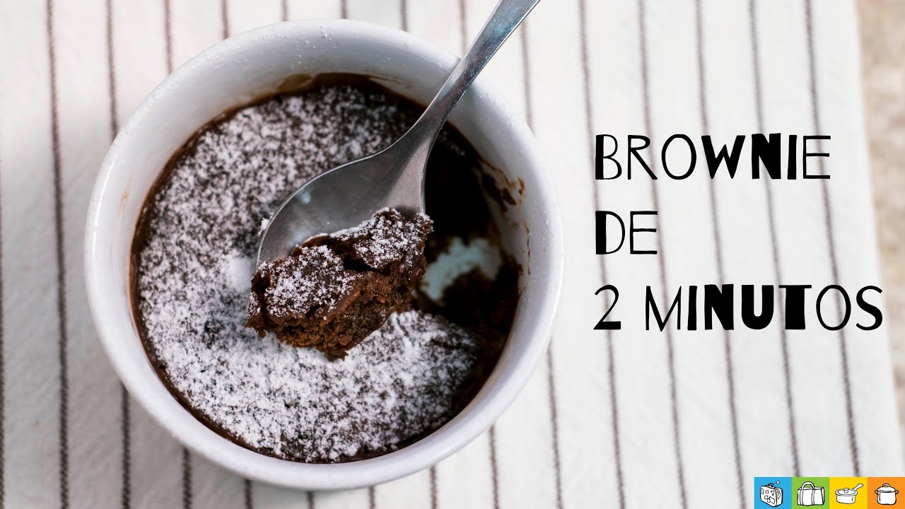 BROWNIES DE 2 MINUTOS