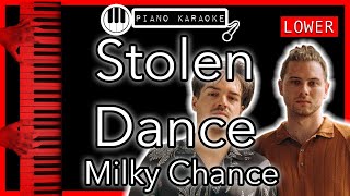 Stolen Dance (LOWER -3) - Milky Chance - Piano Karaoke Instrumental screenshot 4