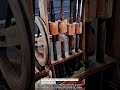 Matcha Pounding Traditional Work Tool Using Wooden Machine #worktool