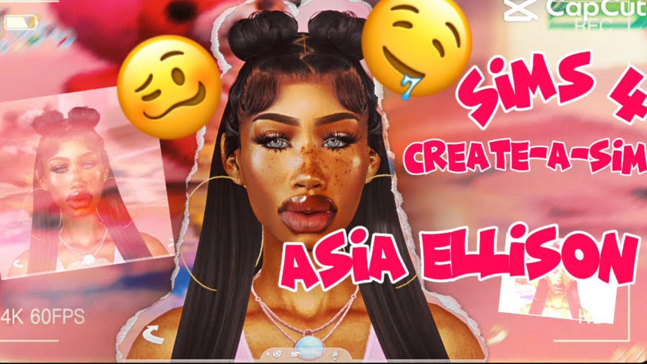 Creating A baddie in the Sims  