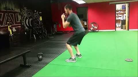 Feet Offset Goblet Squat | Alternate Stance Squats